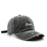 Washed Embroidered Baseball Cap For Outdoor Cwah1290