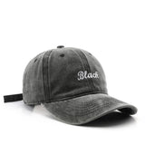 Washed Embroidered Baseball Cap For Outdoor Cwah1290