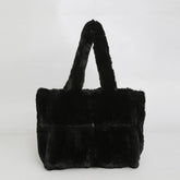 PLUSH FUR TOTE BAG WOMEN LARGE SHOULDER HANDBAG_CUAB00551