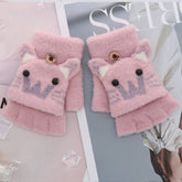 CHILDRENS GLOVES CUTE CARTOON WINDPROOF GLOVES_CWAG0153