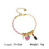 COLORFUL FRUIT BEAD ROPE NECKLACE BRACELET_CWMM7529