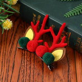 CHRISTMAS CUTE ELK ANTLERS CHILDRENS HAIRPIN_CWAHA2745