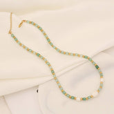 FASHION AND LUXURY PEARL NATURAL STONE NECKLACE_CWAJE0647
