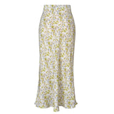 ACETATE SATIN SKIRT HIGH WAIST SLIT MAXI SKIRT_CWAB4804