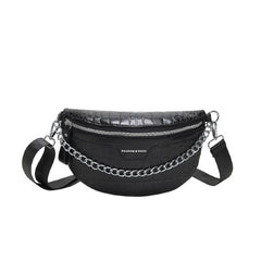 Women Leisure Sports Chest Bag Shoulder Bag_Cwab0996