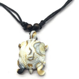 ANTIQUE TURTLE NECKLACE PENDANT NECKLACE_CWMM4914