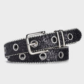 SEQUIN BLING VINTAGE BELT_CWABE0193