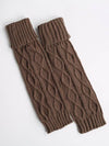 Twisted Knit Dandy Leg Warmer_Cwms113