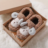 CARTOON SHEEP DECOR FLUFFY BEDROOM SLIPPERS_CWSHS0240