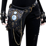 STEAMPUNK ONE SHOULDER DIAGONAL BAG PURSE_CWAB0639