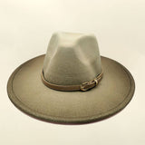 FASHION GRADIENT JAZZ FEDORA_CWAH0806