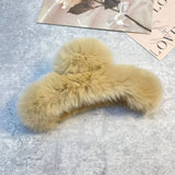 REX RABBIT FUR CLAWS ELEGANT MIXED COLOR CLIPS_CWASC1591