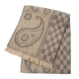 PAISLEY JACQUARD SCARF UNISEX WINTER SHAWL WRAP_CWASC0862