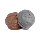 SPRING AND AUTUMN CASUAL RETRO FLAT CAP_CWAH1907