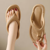 EVA SOLID COLOR FLIP FLOPS SUMMER BEACH SLIPPERS_CWSHS0690