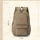 CASUAL VERSATILE BACK TO SCHOOL CANVAS BACKPACK_CWAB2203