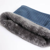 SOLID COLOR PLUS VELVET ELASTIC WARM NECK GAITER_CWASC1023