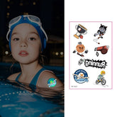 GLOW IN THE DARK SPORT TATTOOS SWEATPROOF SET_CWMM8387