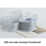 DIY BOW HAIR ACCESSORIES SNOW YARN RIBBON_CWMM5776