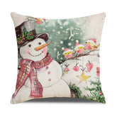 PINK ELK CHRISTMAS PILLOWCASE_CWMM1382