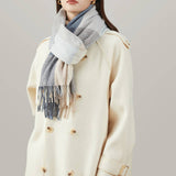 PLAID SCARF UNISEX THICK WARM WINTER SHAWL_CWASC1096