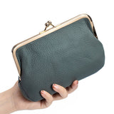 CLIP BAG ELEGANT SHOULDER BAGGENUINE LEATHER WALLET_CWAB3752