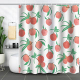 DIGITAL PRINTING FRUIT ISOLATION SHOWER CURTAIN_CWMM1793