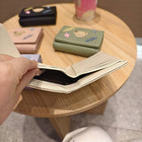 Cute Embroidered Bear Trifold Wallet_Cwab06216