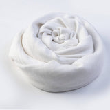 SOLID COTTON LINEN SCARF FOR WOMEN SUMMER SUN PROT_CWASC1451