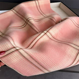 Elegant Plaid Feel Soft Winter Tassel Scarf_Cwasc03241