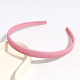 SIMPLE SOLID COLOR THIN TWILL HEADBAND_CWAHA2325