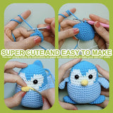 PENGUIN CROCHET DOLL DIY MATERIAL KIT_CWMM1867