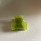 MINIMALIST GOLD TONE MINI TORTOISE HAIR CLAW_CWAHA4016