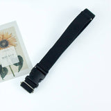 BUCKLE ADJUSTABLE SOLID COLOR BRAIDED BELT_CWABE0682