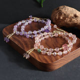 Design A Fringed Fashionable Double-Loop Bracelet