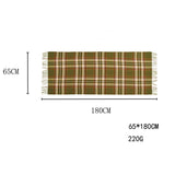 PLAID WINTER SCARF FOR WOMEN WITH TASSELS WARM_CWASC0186