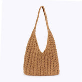Ven Bag Mesh Hollow Shoulder Bag Beach Bag_Cwab4666
