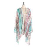 GEOMETRIC PRINTED KIMONOS SUMMER CARDIGAN_CWASC0781