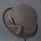 AUTUMN AND WINTER WARM BOW HAT_CWAH1790