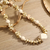 EXOTIC RETRO ETHNIC BRAIDED LONG NECKLACE_CWMM4404