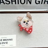 GARFIELD DOG ACRYLIC CLAW CLIP FOR GIRLS_CWAHA5767