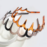 SIMPLE GRADIENT TRANSPARENT COLOR WAVE HEADBAND_CWAHA2338