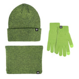 OUTDOOR KNITTED SCARF AND GLOVES THREE PIECE SET_CWMM2796