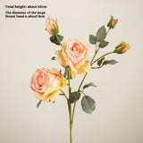 BURNT EDGE SHEENA ROSE BOUQUET FOR WEDDING DECOR_CWMM6526