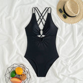 SEXY DOUBLE STRAP ONE PIECE SWIMSUIT FOR WOMEN_CWMW0636