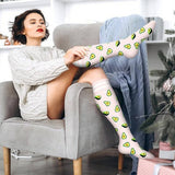 PATTERNED SPORTS LONG COMPRESSION SOCKS SET_CWMS1880