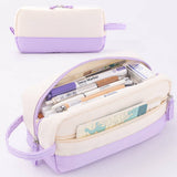 NEW LARGE CAPACITY DOUBLE LAYER PENCIL CASE_CWMM1979