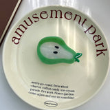 SWEET FRUIT CLAW CLIP CARROT APPLE PEAR HAIRPIN_CWAHA5909