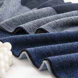 MENS PLAID COLORBLOCK SCARF WINTER WARM STYLE_CWASC0993