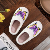 HOME COLORFUL BUTTERFLY COTTON SLIPPERS_CWSHS0767
